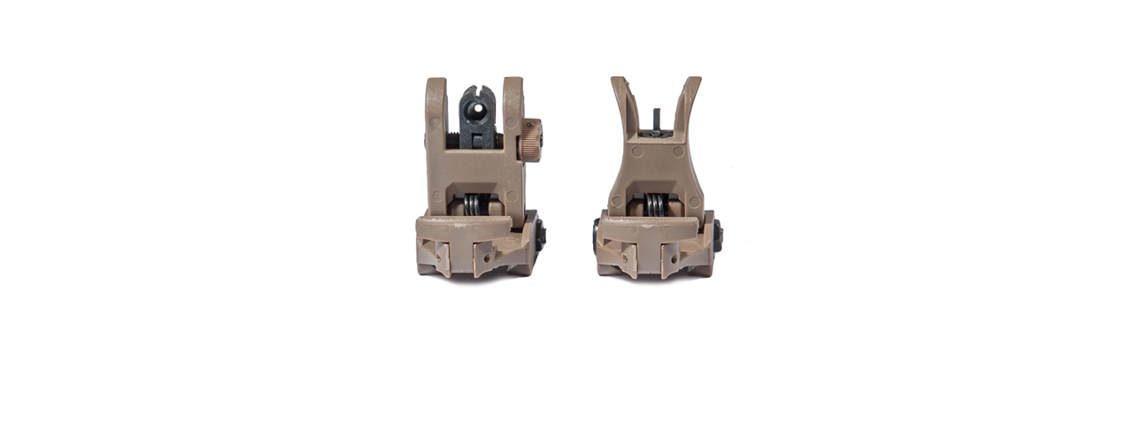 AC-351T ACM NBUS GEN 1 BACK-UP SIGHT SET (COLOR: DARK EARTH)