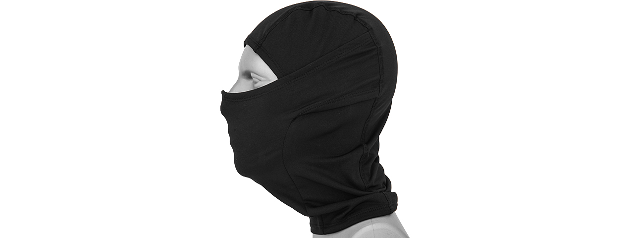 AC-384B TACTICAL "WINTER" FLEECE BALACLAVA (COLOR: BLACK) - Click Image to Close