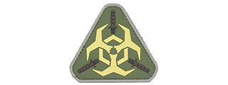 AC-392B OUTBREAK RESPONSE PVC PATCH (COLOR: OD GREEN & NEON)