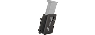 AC-396B COMPETITION ALUMINUM PISTOL MAGAZINE POUCH TYPE-B (COLOR: BLACK)