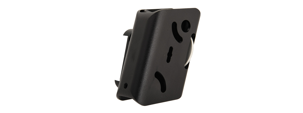 AC-396B COMPETITION ALUMINUM PISTOL MAGAZINE POUCH TYPE-B (COLOR: BLACK) - Click Image to Close