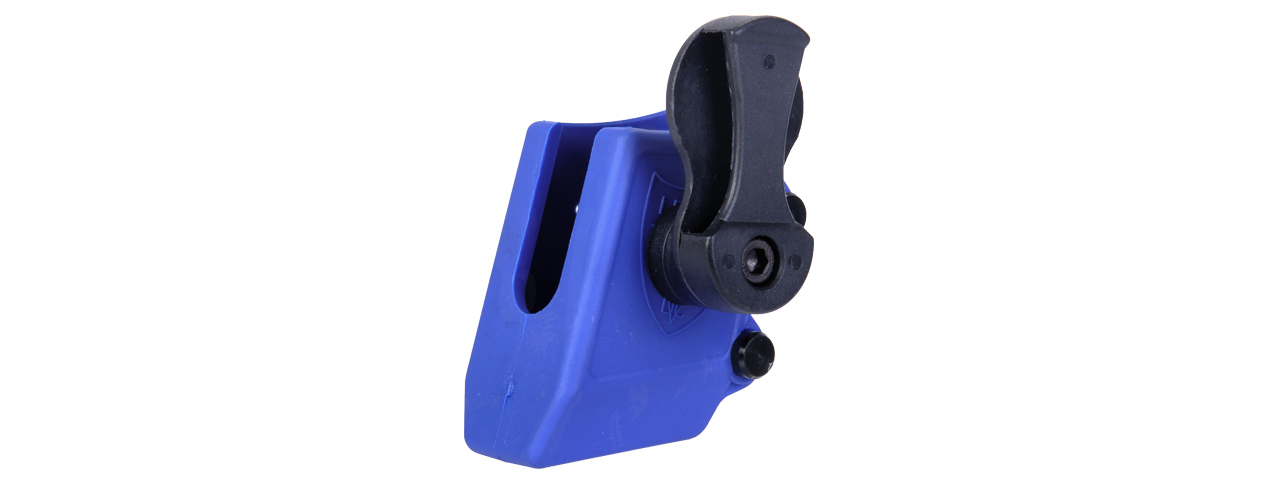 AC-397U COMPETITION QUICK SHOOTER PISTOL MAGAZINE POUCH (COLOR: BLUE) - Click Image to Close