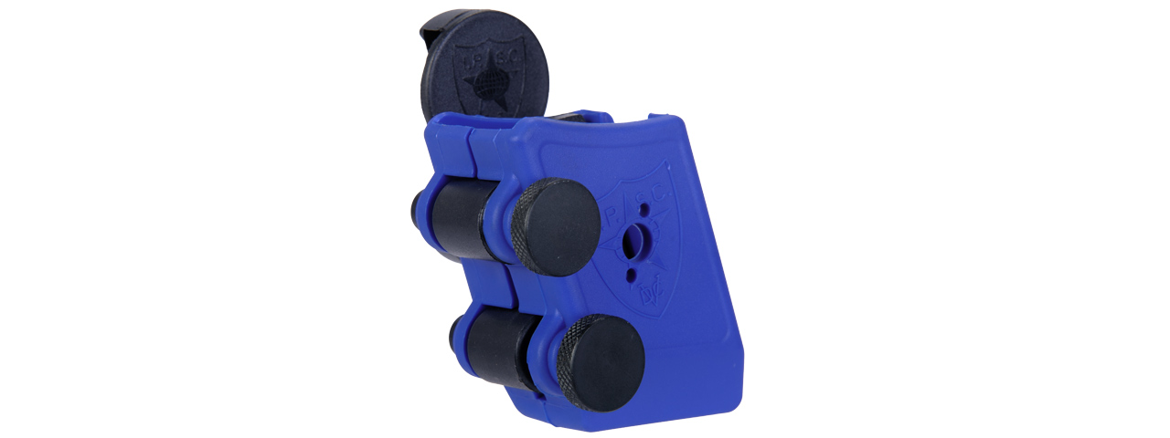 AC-397U COMPETITION QUICK SHOOTER PISTOL MAGAZINE POUCH (COLOR: BLUE)