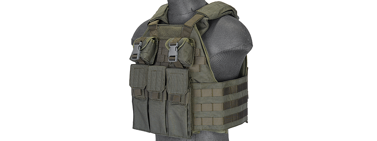 AC-464G Scalable Tactical Vest (Sage) - Click Image to Close