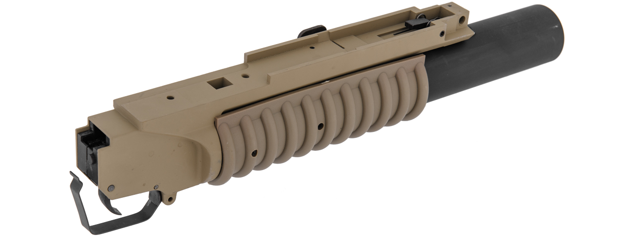 AC-465LT QUICK-DETACH M203 LAUNCHER "LONG VERSION" (TAN) - Click Image to Close