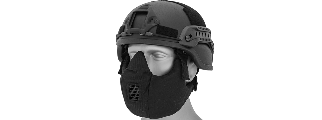 AC-471B V5 CONQUERORS MASK (BLACK) - Click Image to Close