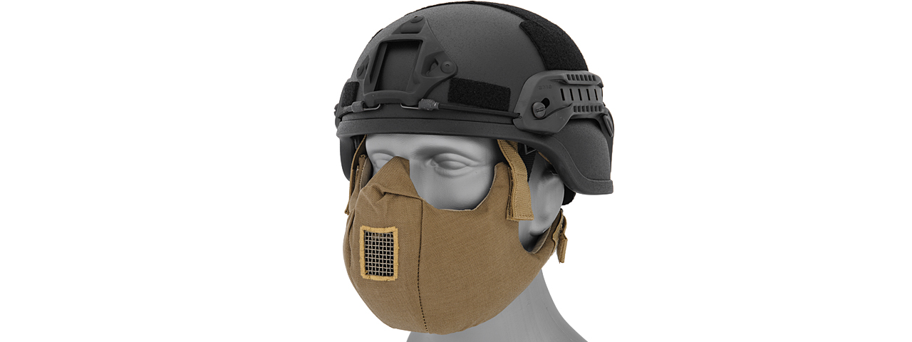 AC-471T V5 CONQUERORS MASK (TAN) - Click Image to Close