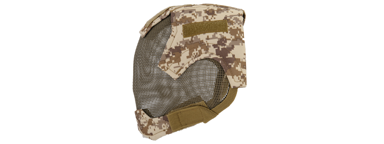 AC-472D V6 STRIKE MESH MASK HELMET (DESERT DIGITAL)