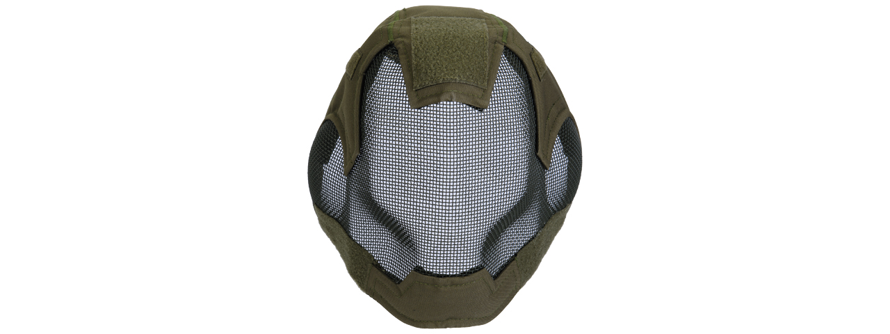 AC-472G V6 STRIKE MESH MASK HELMET (OD GREEN) - Click Image to Close