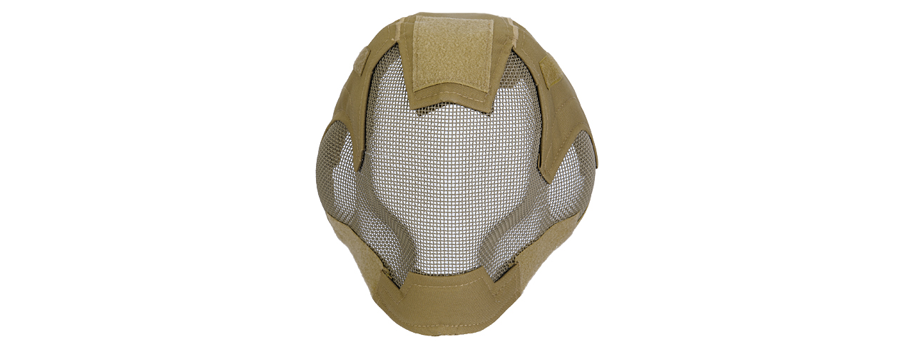 AC-472T V6 STRIKE MESH MASK HELMET (TAN)