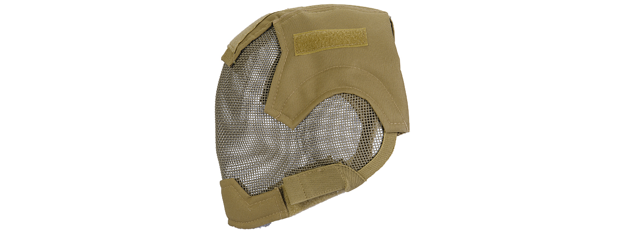 AC-472T V6 STRIKE MESH MASK HELMET (TAN) - Click Image to Close