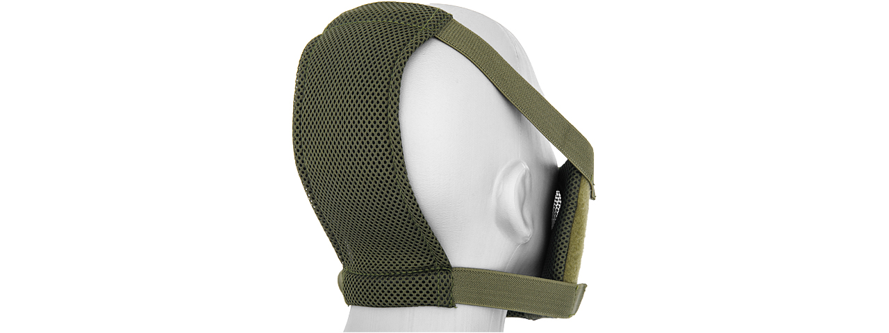 AC-473W V8 MESH HALF FACE MASK (WOODLAND CAMO) - Click Image to Close