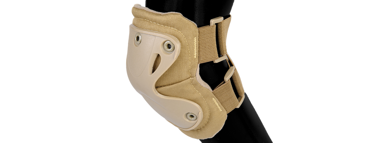 AC-478A TACTICAL QUICK-RELEASE KNEE & ELBOW PAD SET (ACU) - Click Image to Close