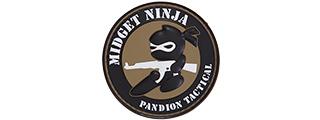 AC-483 "MIDGET NINJA AK" PVC PATCH