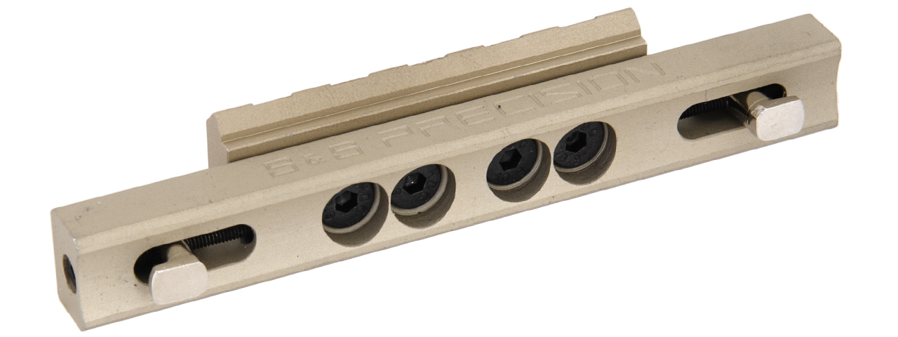 AC-506T 45-DEGREES LOWPRO MOUNT (DARK EARTH) FOR MK416 RAIL - Click Image to Close