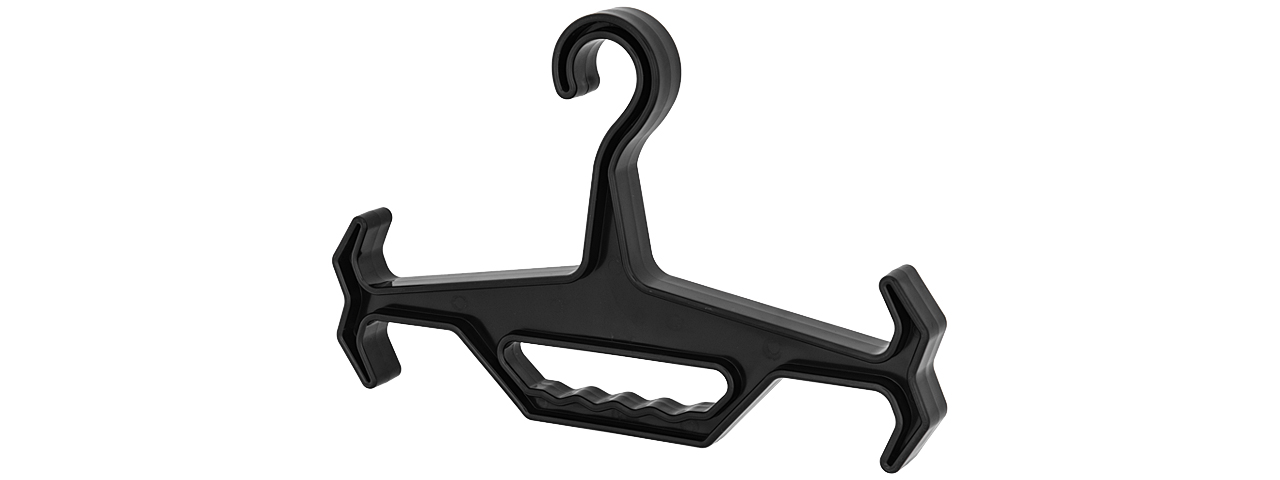 AC-507B HEAVY-DUTY TACTICAL HANGER (BLACK) - Click Image to Close
