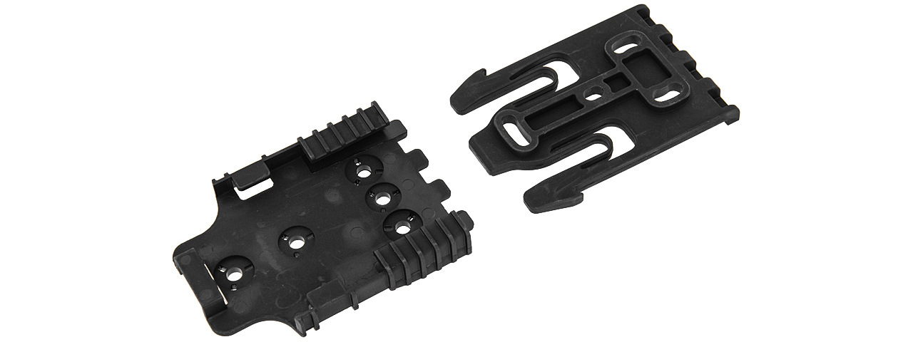 UK ARMS AIRSOFT HOLSTER QUICK LOCKING SYSTEM KIT - BLACK