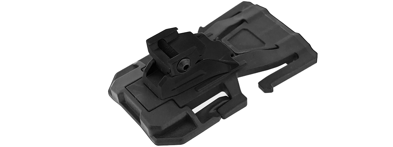 AC-512B WEAPON LINK w/RAIL ADAPTER (BLACK) FOR WEBBING