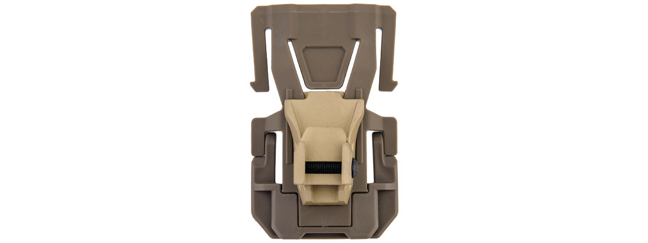 AC-512T WEAPON LINK w/RAIL ADAPTER (DARK EARTH) FOR WEBBING
