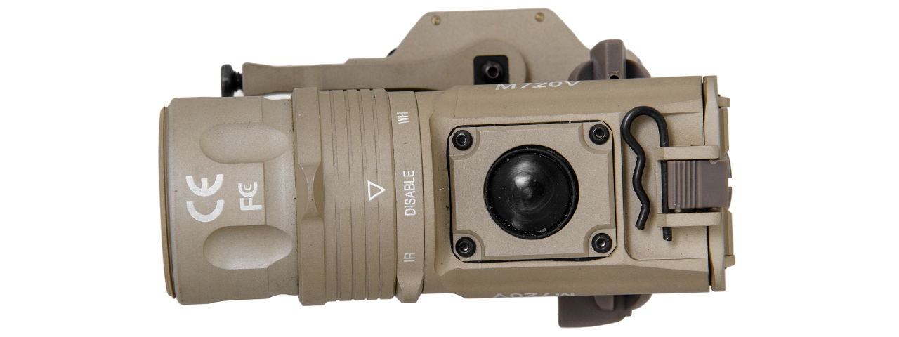 AC-518T M720V WEAPON LIGHT w/REMOTE SWITCH (DE) QUICK DETACH - Click Image to Close