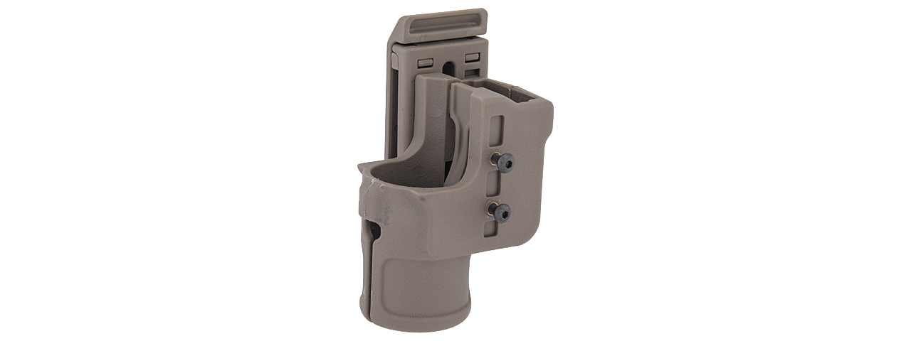 AC-526T SPEED FLASHLIGHT HOLSTER (DARK EARTH) POLYMER - Click Image to Close
