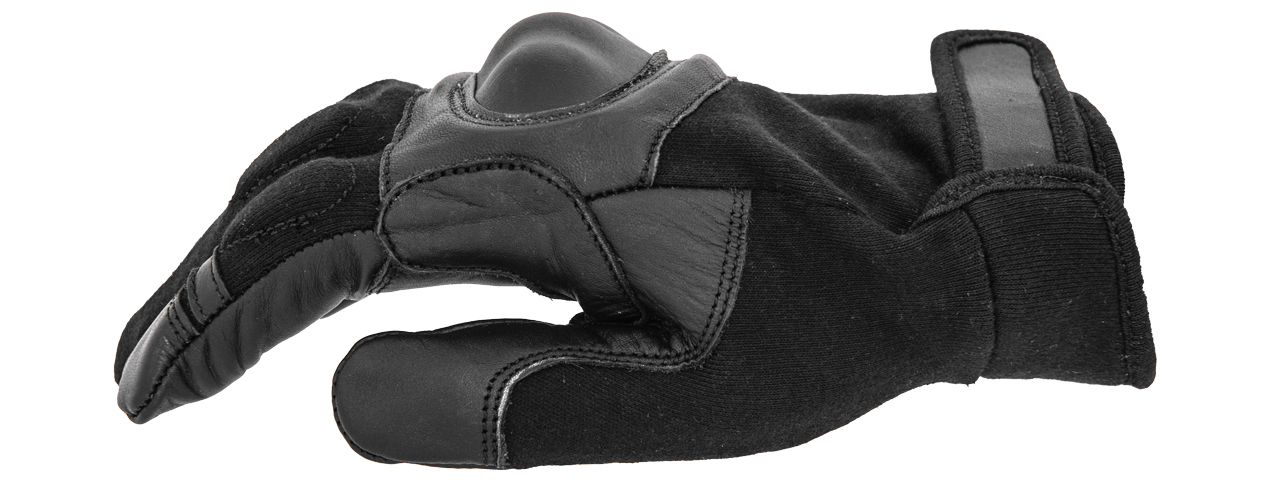 AC-801XS Hard Knuckle Glove (Black) - Size XS - Click Image to Close