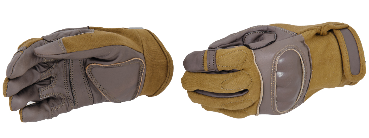 AC-803XS Hard Knuckle Glove (Coyote) - Size XS - Click Image to Close