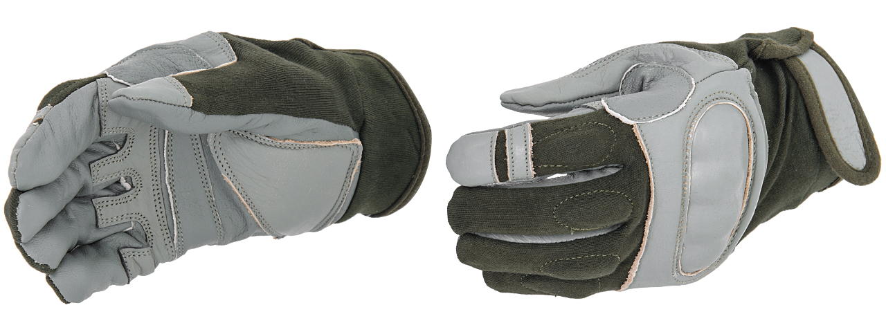 AC-804L Hard Knuckle Glove (Sage) - Size L - Click Image to Close