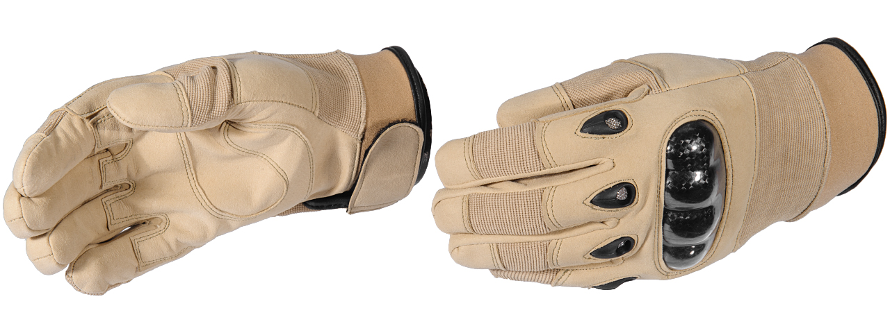 AC-807XS Tactical Assault Gloves (Coyote Tan) - X-Small - Click Image to Close