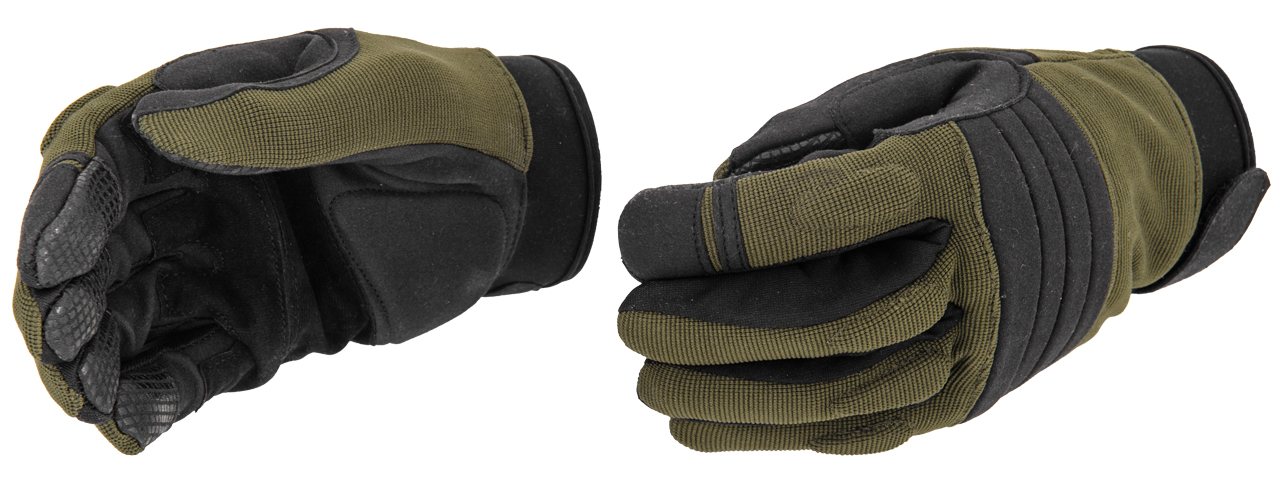 AC-811XL OPS TACTICAL GLOVES (SAGE), X-LARGE - Click Image to Close