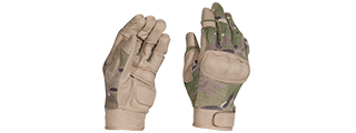 AC-813XL TACTICAL HARD KNUCKLE GLOVES (COLOR: CAMO) SIZE: X-LARGE