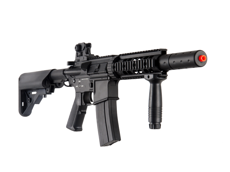 Dboys BI-3881M M4 CQB SD RIS AEG Metal Gear, Full Metal Body, Barrel Extension