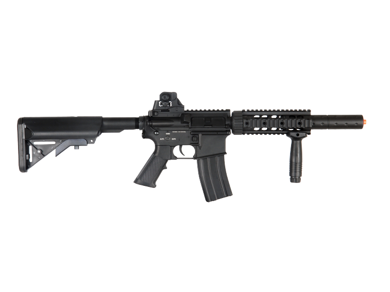 Dboys BI-3881M M4 CQB SD RIS AEG Metal Gear, Full Metal Body, Barrel Extension