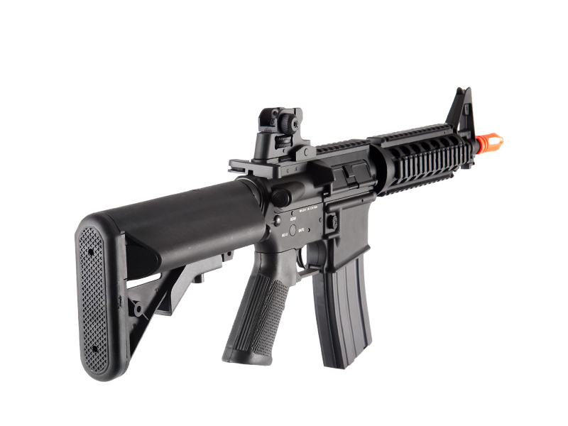 BI-3981M-NB M4 CQB-R METAL AIRSOFT AEG - NO BATTERY/CHARGER (BLACK) - Click Image to Close