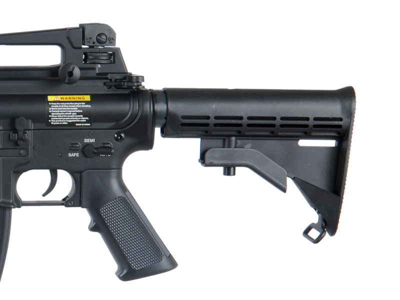 BI-5181M-NB M4 RIS CARBINE METAL AEG - NO BATTERY/CHARGER (BLACK) - Click Image to Close