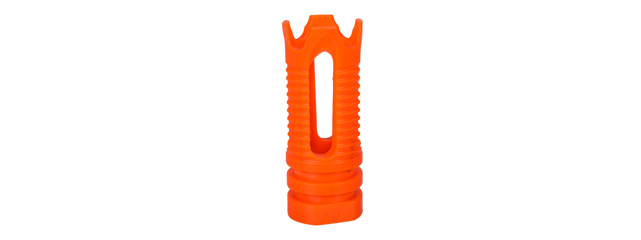 Dboys BIM-900 M4 Plastic Flash Hider, Orange - Click Image to Close