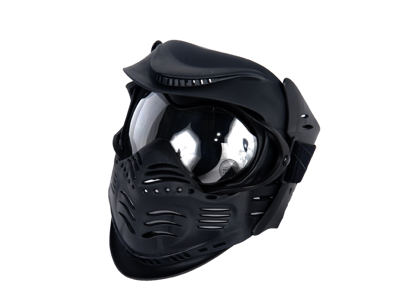 CA-210B Lancer Tactical Airsoft Safety Mask with Double Pane Lens - Click Image to Close