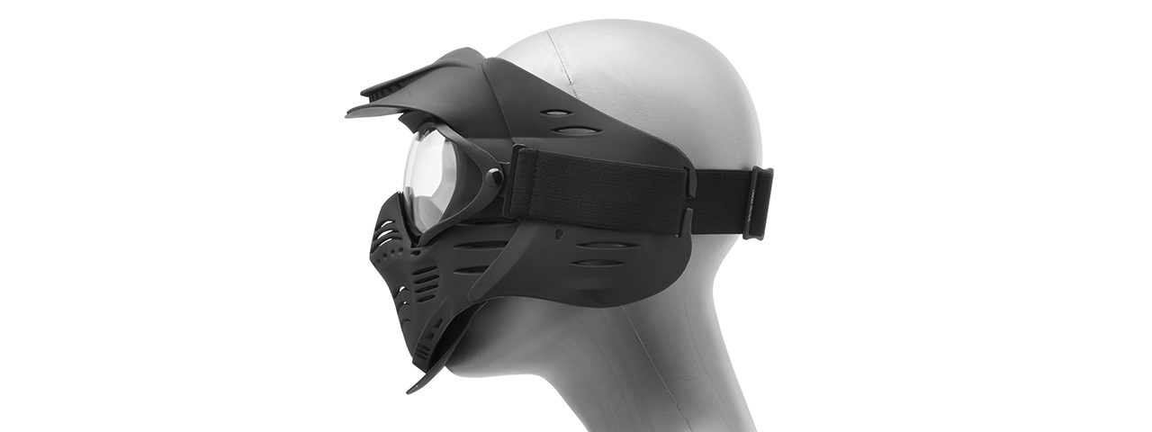 CA-210B Lancer Tactical Airsoft Safety Mask with Double Pane Lens