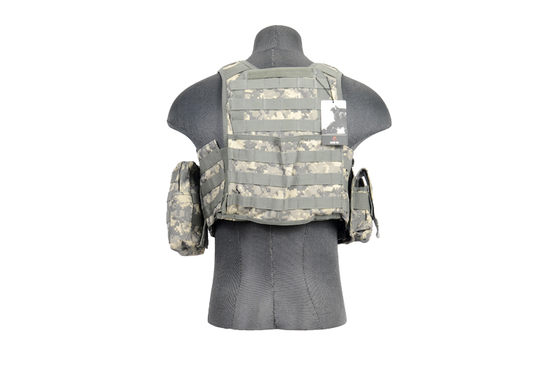 Lancer Tactical CA-305A Assault Tactical Vest in ACU - Click Image to Close