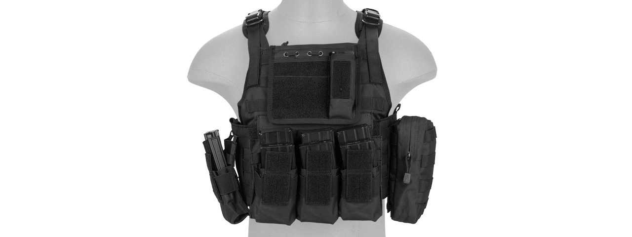 Lancer Tactical CA-305B Tactical Assault Vest in Black