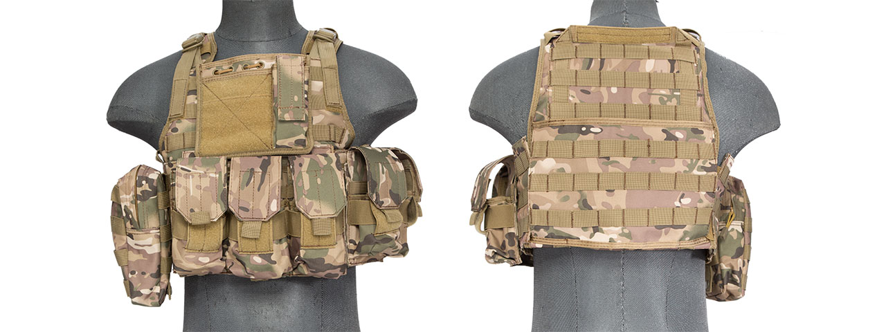 Lancer Tactical CA-305C Tactical Assault Vest in Camo