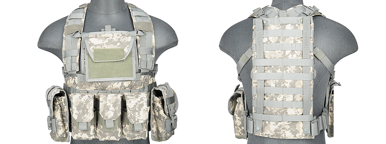 Lancer Tactical CA-307A Modular Chest Rig in ACU