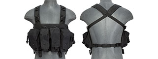 Lancer Tactical CA-308B AK Chest Rig in Black