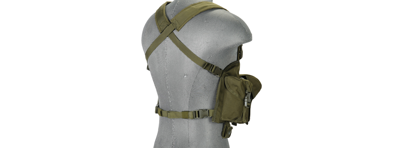 LANCER TACTICAL CA-308G AK CHEST RIG (OD GREEN)