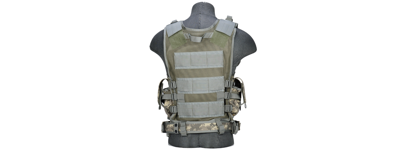 Lancer Tactical CA-310A Cross Draw Vest in ACU - Click Image to Close