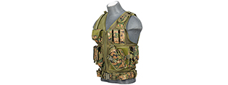 Lancer Tactical CA-310D Cross Draw Vest in Digital Marpat