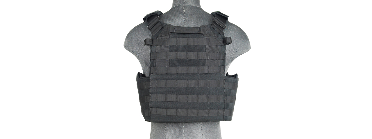 CA-311B2N 1000D NYLON MOLLE AIRSOFT PLATE CARRIER (BLACK)