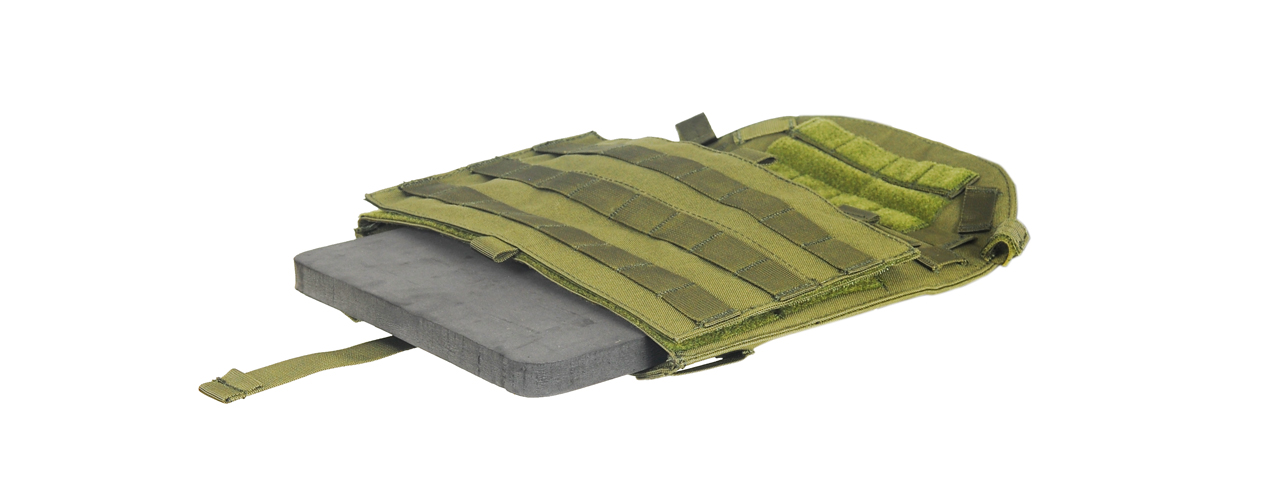 69T4 Tactical Vest w/ Triple Inner Mag Pouches (OD Green)