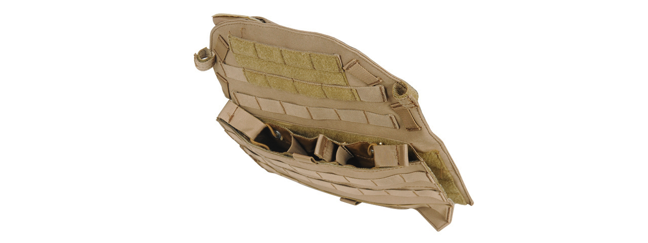 CA-311T2 69T4 Tactical Vest w/ Triple Inner Mag Pouch (Tan)