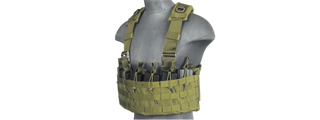 CA-316G DZN MAG HARNESS w/REAR HYDRATION COMPARTMENT (OD GREEN)